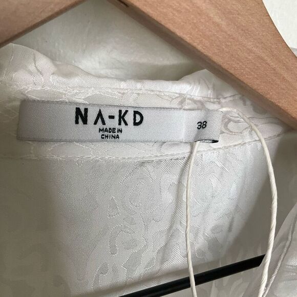 NA-KD Jacquard Midi Dress - Picture 3 of 7